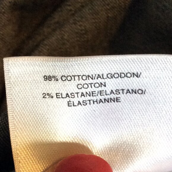 Anne Klein Denim Shirt With Zipper Closure in Front &  3/4 Sleeves Size P/S - Picture 8 of 8